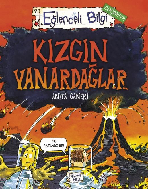 Kızgın Yanardağlar - Anita Ganeri kitap kapağı