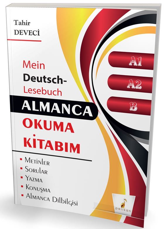 Almanca Okuma Kitabım A1 - A2 - B Seviyesi - Tahir Deveci kitap kapağı