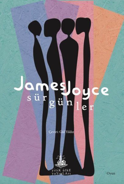 Sürgünler - James Joyce kitap kapağı