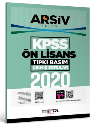 2020 KPSS Ön Lisans Arşiv Serisi Tıpkı Basım Çıkmış Sorular - Kolektif kitap kapağı