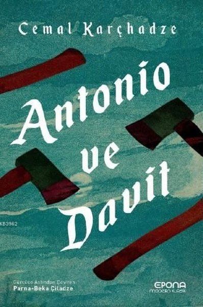 Antonio ve Davit - Cemal Karçhadze kitap kapağı