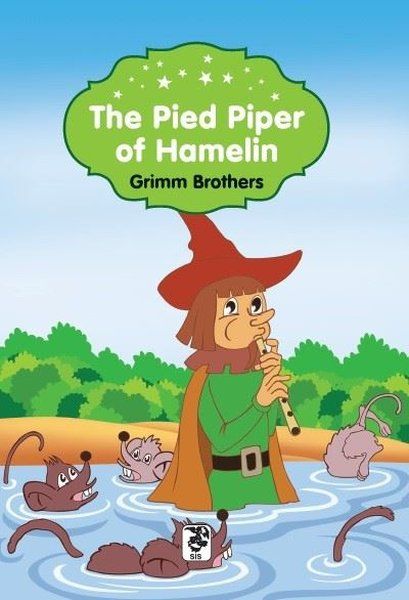 The Pied Piper of Hamelin - Grimm Brothers kitap kapağı