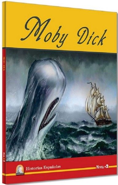 İspanyolca Hikaye Moby Dick - Herman Melville kitap kapağı