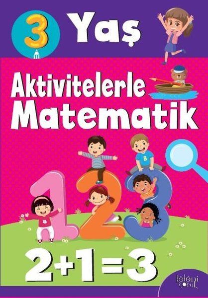 Aktivitelerle Matematik (3 Yaş Kız) - Hatice Nurbanu Karaca kitap kapağı