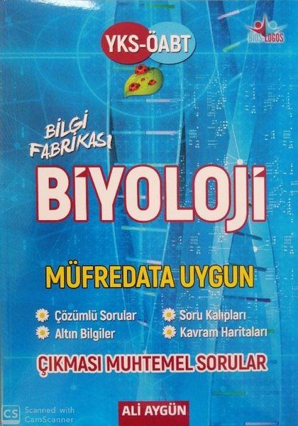 YKS - ÖABT Bilgi Fabrikası Biyoloji - Müfredata Uygun - Ali Aygün kitap kapağı