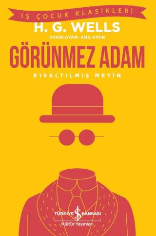 Görünmez Adam - H. G. Wells kitap kapağı