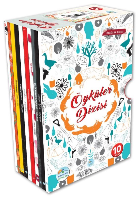Öyküler Dizisi Seti (10 Kitap) - Derya Öztürk kitap kapağı