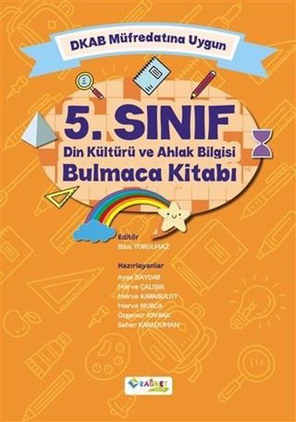 5. Sınıf Din Kültürü ve Ahlak Bilgisi Bulmaca Kitabı - Merve Karabulut, Ayşe Baydar, Merve Çalışır, Merve Nurca, Özgenur…