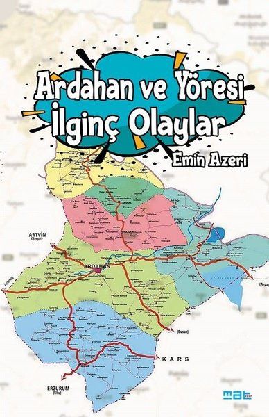 Ardahan ve Yöresi İlginç Olaylar - Emin Azeri kitap kapağı