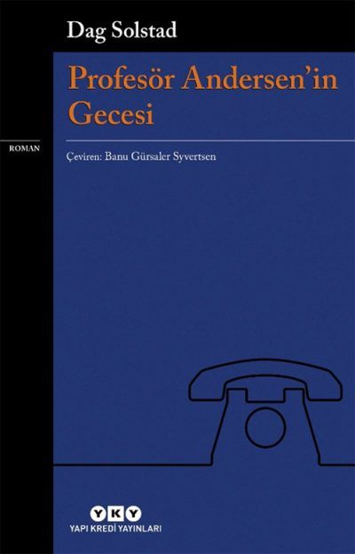 Profesör Andersen'in Gecesi - Dag Solstad kitap kapağı