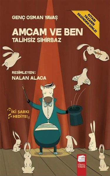 Amcam ve Ben 4 Talihsiz Sihirbaz - Genç Osman Yavaş kitap kapağı
