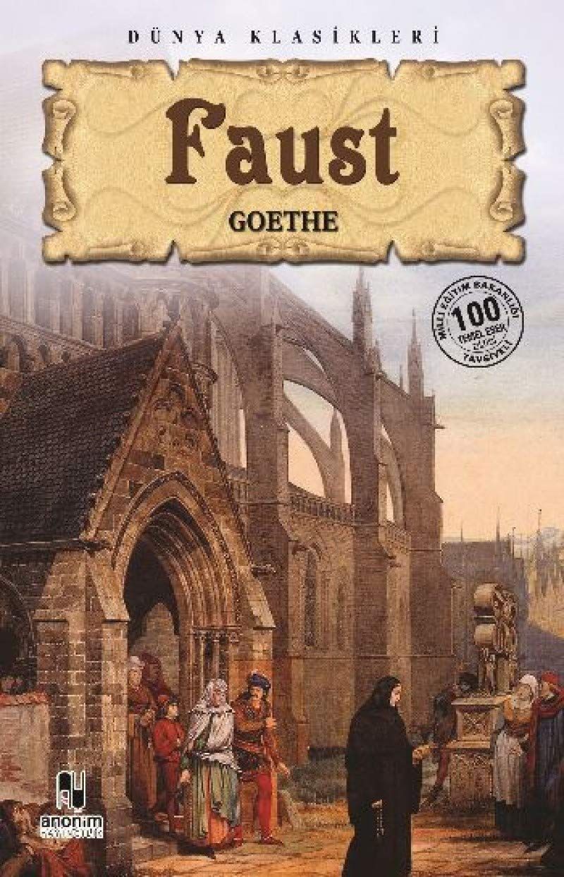 Faust - Johann Wolfgang von Goethe kitap kapağı