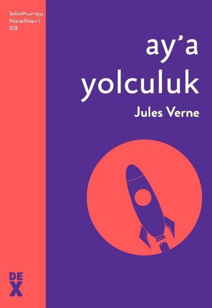 Ay’a Yolculuk - Jules Verne kitap kapağı