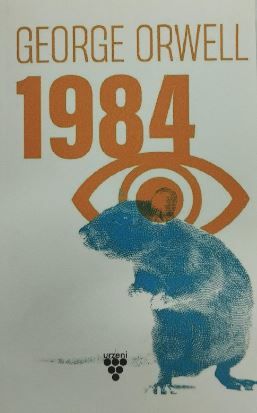 1984 - George Orwell kitap kapağı