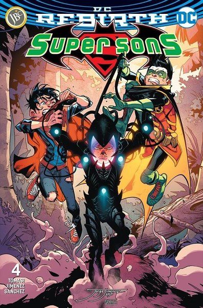 Süper Sons Sayı: 4 - Peter J. Tomasi kitap kapağı