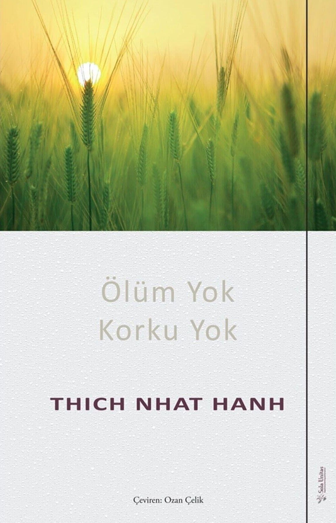 Ölüm Yok Korku Yok - Thich Nhat Hanh kitap kapağı