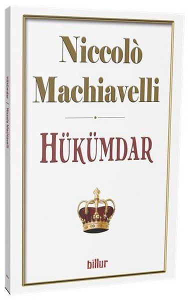 Hükümdar - Niccolo Machiavelli kitap kapağı