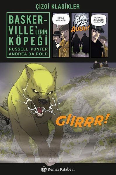 Baskerville’lerin Köpeği - Russell Punter, Andrea Da Rold kitap kapağı