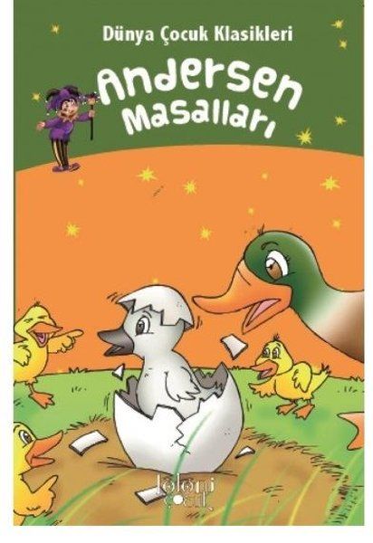Andersen Masalları - Dünya Çocuk Klasikleri - Hans Christian Andersen kitap kapağı