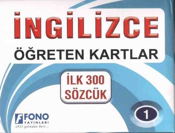 İngilizce Öğreten Kartlar 1 - Şükrü Meriç kitap kapağı