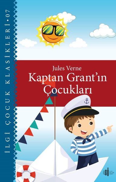 Kaptan Grant'ın Çocukları - Jules Verne kitap kapağı