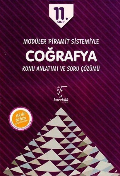 11. Sınıf Modüler Piramit Sistemiyle Coğrafya Konu Anlatımı ve Soru Çözümü - Ergin Taylan kitap kapağı