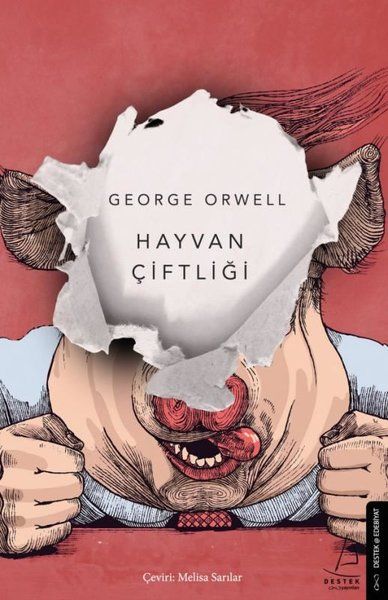 Hayvan Çiftliği - George Orwell kitap kapağı