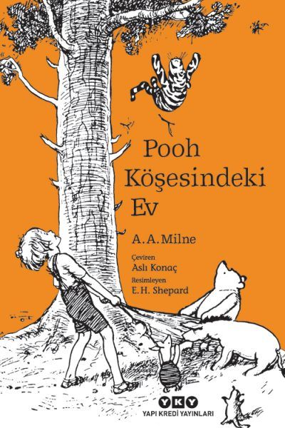 Pooh Köşesindeki Ev - A. A. Milne kitap kapağı