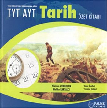 Palme YKS TYT AYT Tarih Özet Kitabı - Melike Kartalcı, Yıldırım Aymergen kitap kapağı