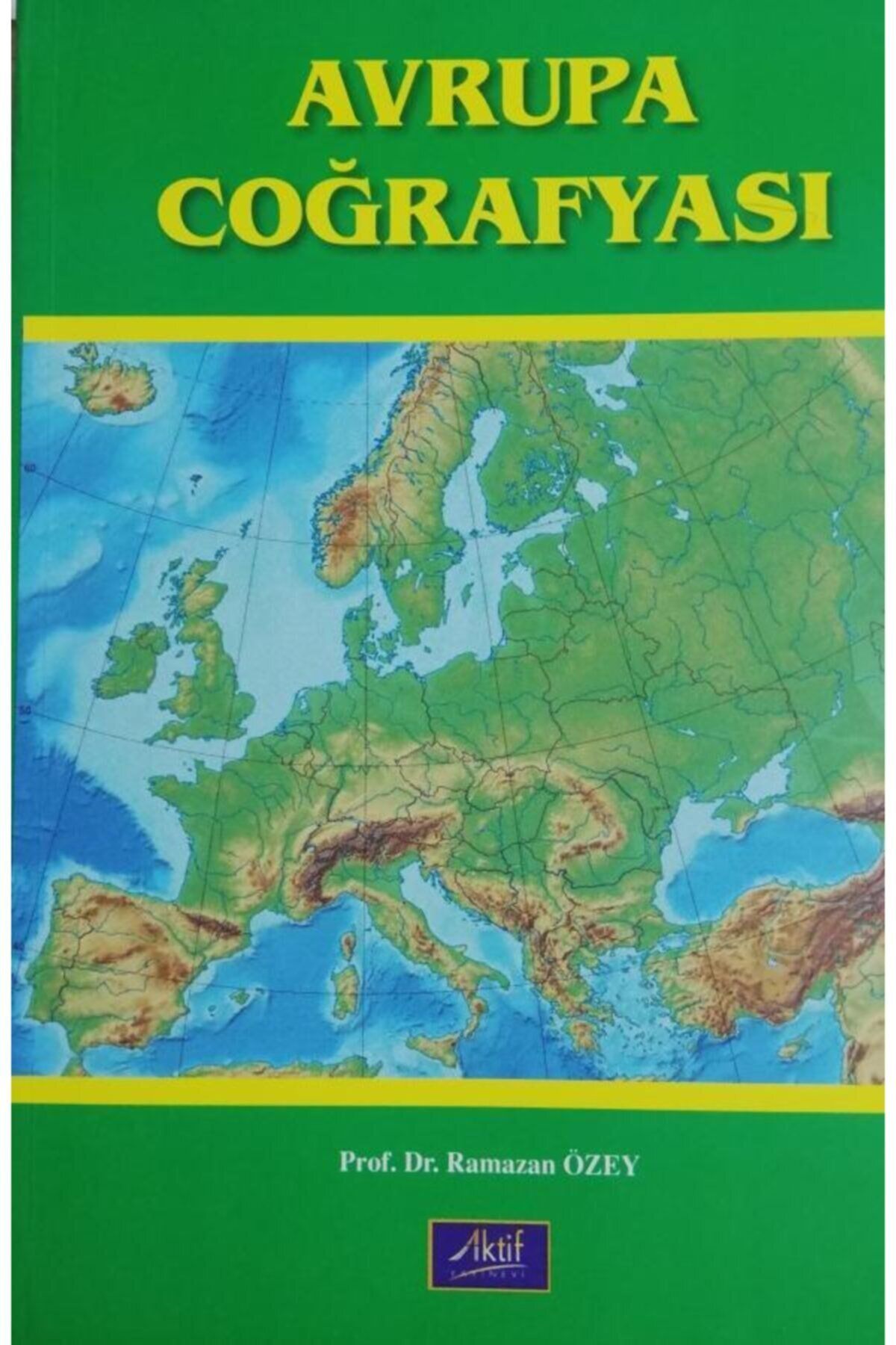 Avrupa Coğrafyası - Ramazan Özey kitap kapağı