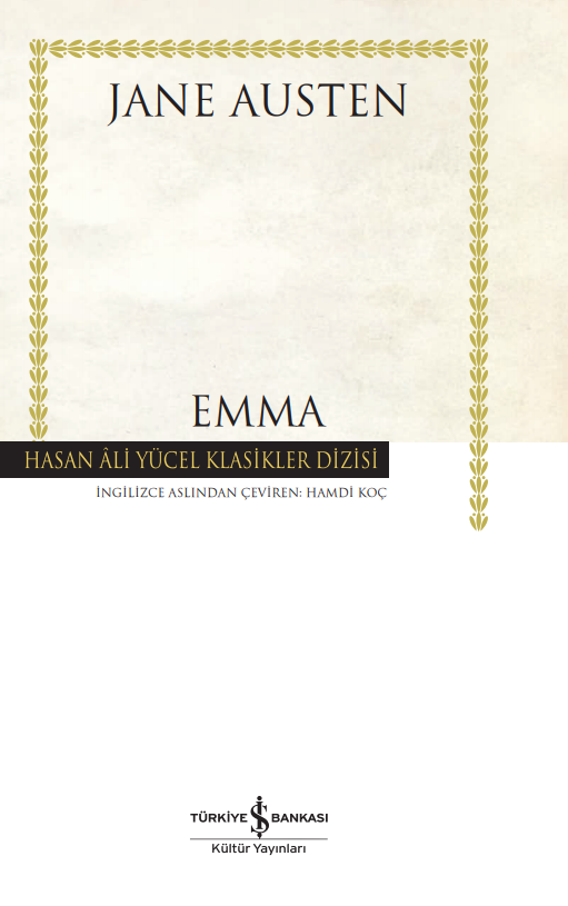 Emma - Jane Austen kitap kapağı