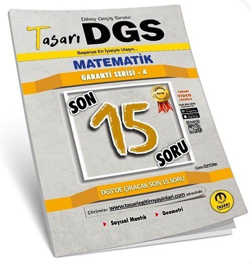 DGS Matematik Son 15 Garanti Serisi 4 - Kolektif kitap kapağı