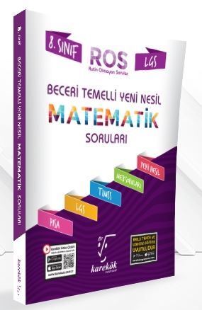 LGS 8. Sınıf ROS Beceri Temelli Yeni Nesil Matematik Soruları - Kolektif kitap kapağı