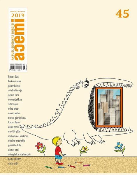 Acemi Aktüel Edebiyat Dergisi Sayı: 45 Temmuz - Ağustos 2019 - Kolektif kitap kapağı