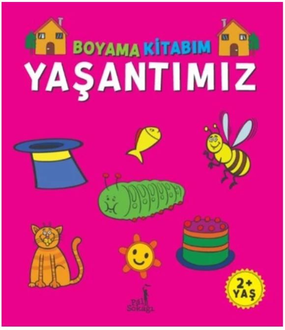 Boyama Kitabım - Yaşantımız - Serkan Karakoç kitap kapağı