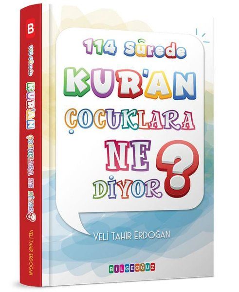 114 Surede Kur'an Çocuklara Ne Diyor? - Veli Tahir Erdoğan kitap kapağı