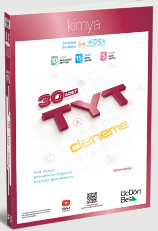 TYT Kimya 30 Deneme - Bülent Demir kitap kapağı