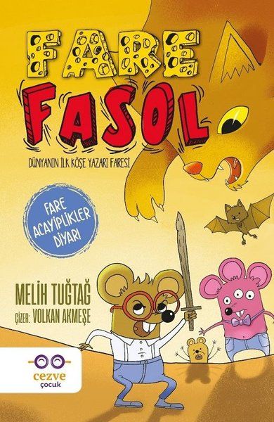 Fare Fasol - Fare Acayiplikler Diyarı - Melih Tuğtağ kitap kapağı