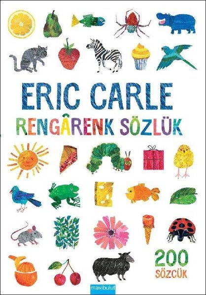 Rengarenk Sözlük - Eric Carle kitap kapağı