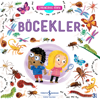 Çevremizdeki Dünya Böcekler - Kolektif kitap kapağı