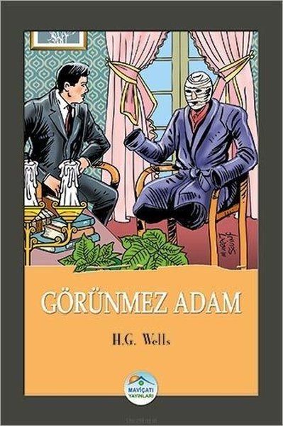 Görünmez Adam - H. G. Wells kitap kapağı