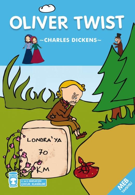 Oliver Twist - Charles Dickens kitap kapağı