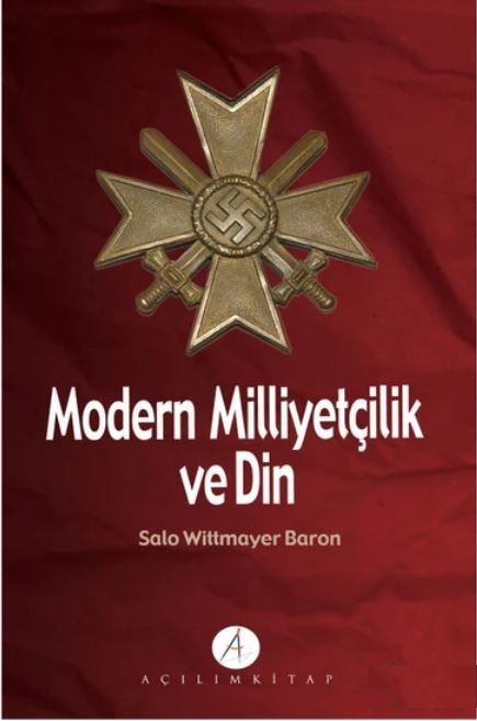 Modern Milliyetçilik ve Din - Salo Wittmayer Baron kitap kapağı