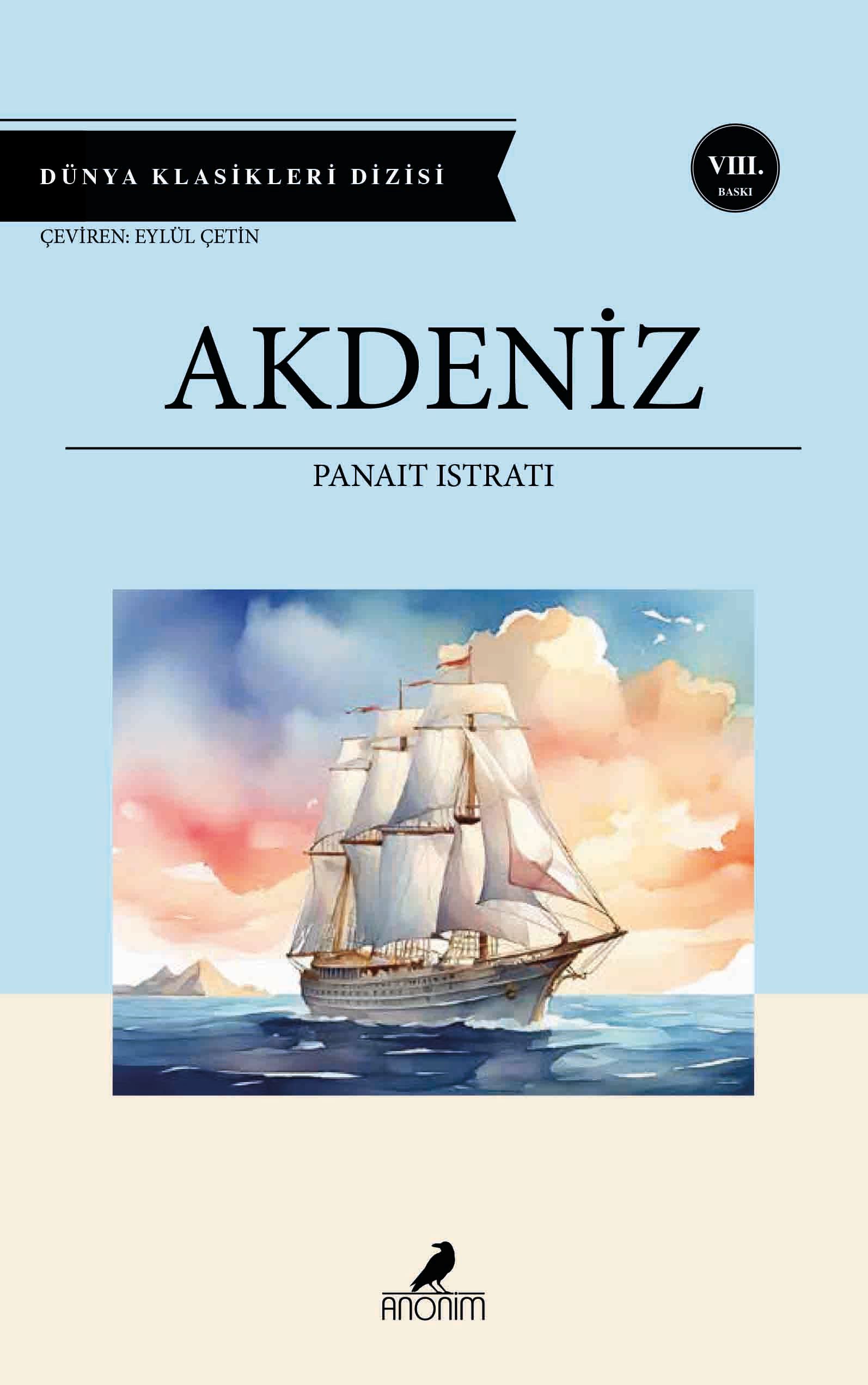 Akdeniz - Panait Istrati kitap kapağı