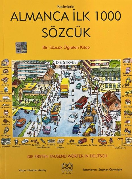 Almanca İlk Bin Sözcük - Die Ersten Tausend Wörter in Deutsch - Heather Amery kitap kapağı