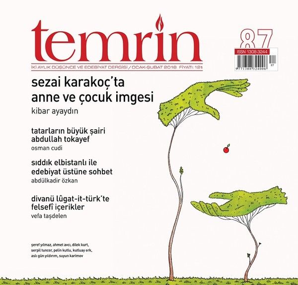 Temrin Düşünce ve Edebiyat Dergisi Sayı: 87 Ocak - Şubat 2018 - Kolektif kitap kapağı