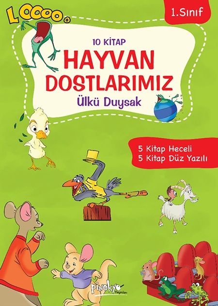 1. Sınıf Hayvan Dostlarımız Serisi (10 Kitap Takım) - Kolektif kitap kapağı