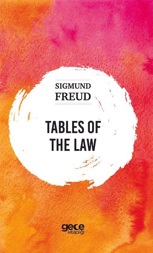 Tables of The Law - Sigmund Freud kitap kapağı