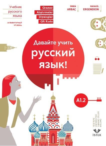 Haydi Rusça Öğrenelim! A1.2 - İmren Arbaç, Mayagül Ergenekon kitap kapağı