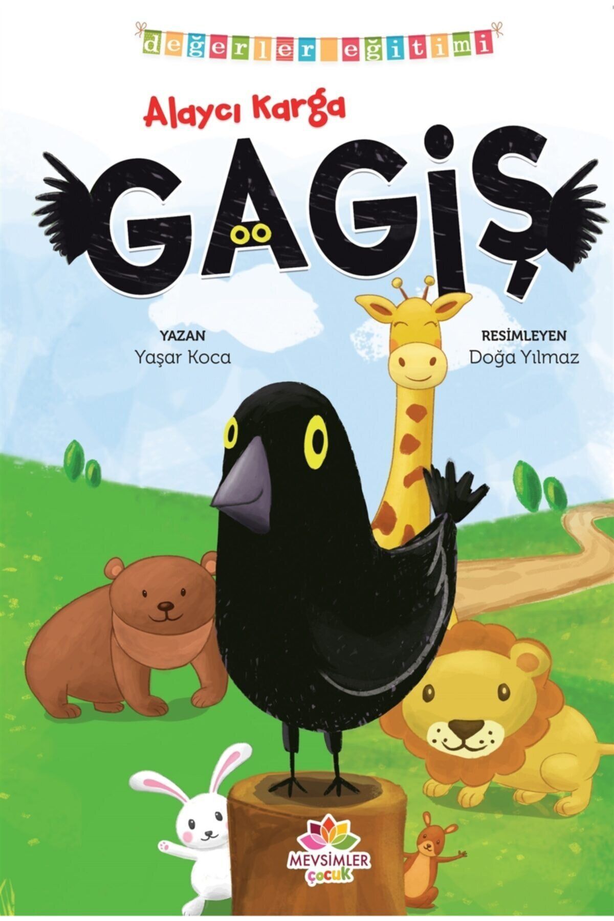 Alaycı Karga Gagiş - Değerler Eğitimi - Yaşar Koca kitap kapağı